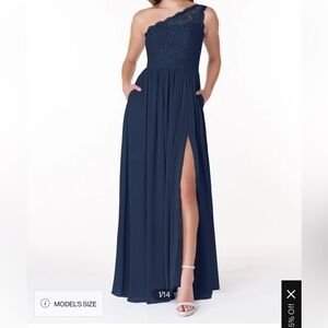 Azazie One Shoulder Bridesmaid Dress